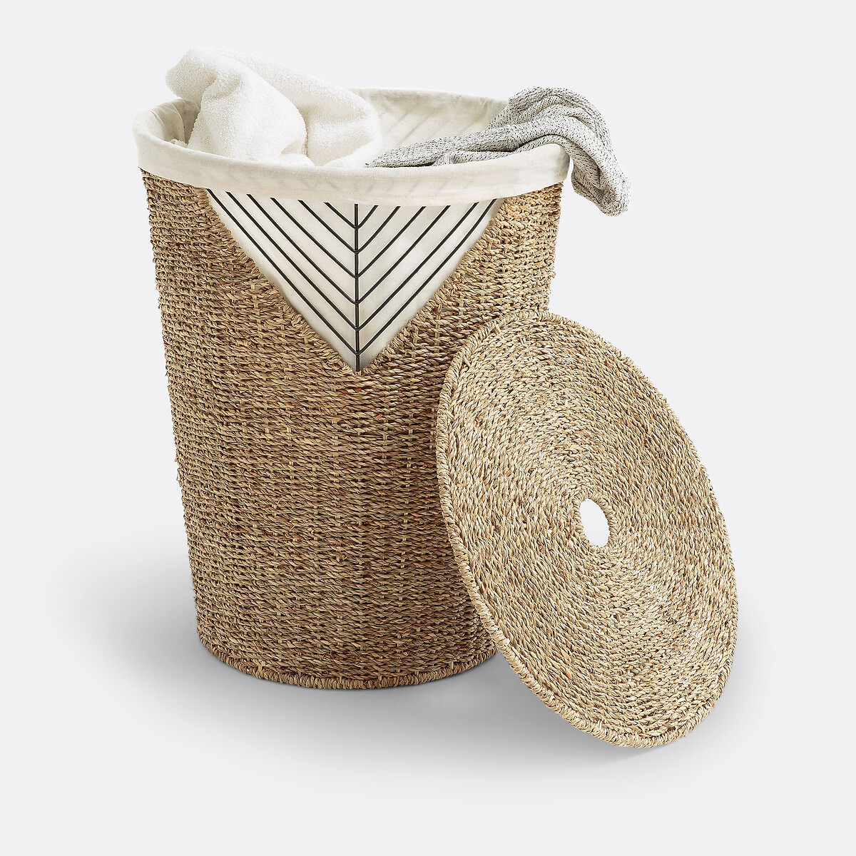 Panier à linge tressée, TRESSIE naturel, LA REDOUTE INTERIEURS