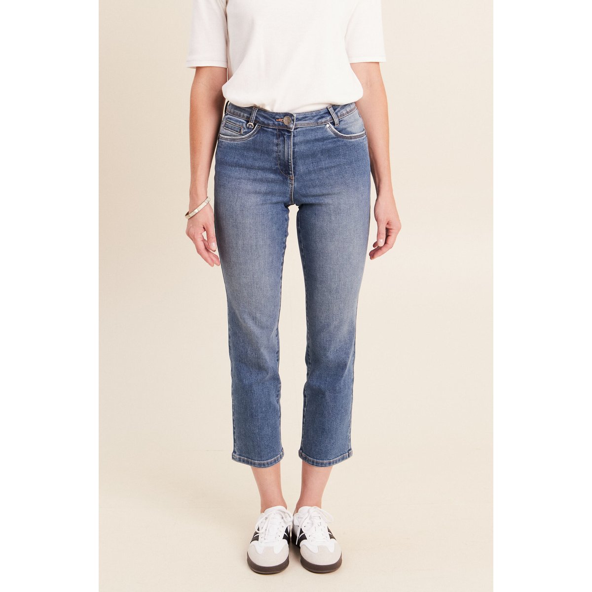 Jean 7/8ème denim stone, BREAL
