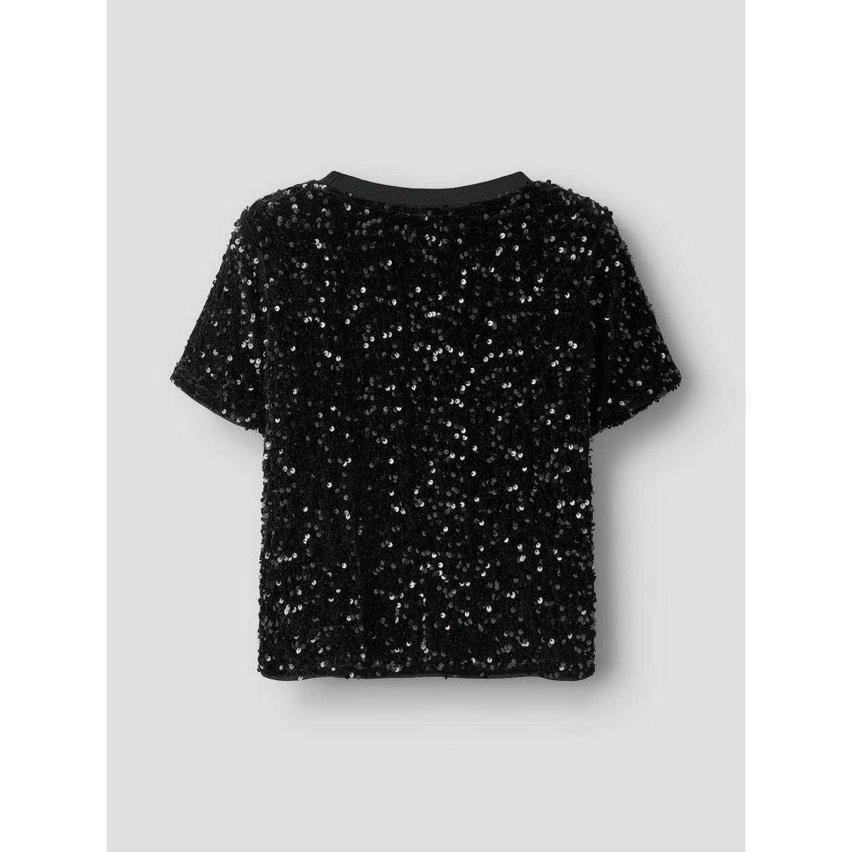 Top À Manches Courtes noir - black1, NAME IT