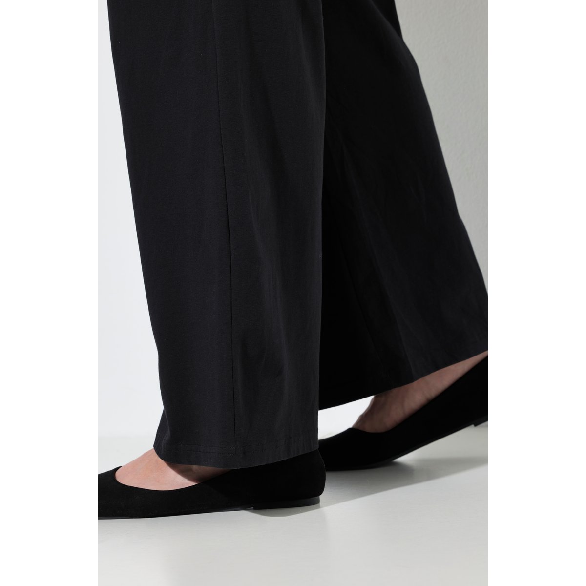 Pantalon Marlene en jersey, taille élastique classique noir, ULLA POPKEN