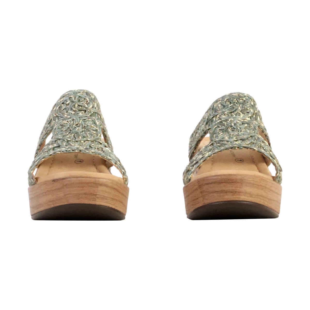 Mules à Enfiler vert d'eau, THE DIVINE FACTORY