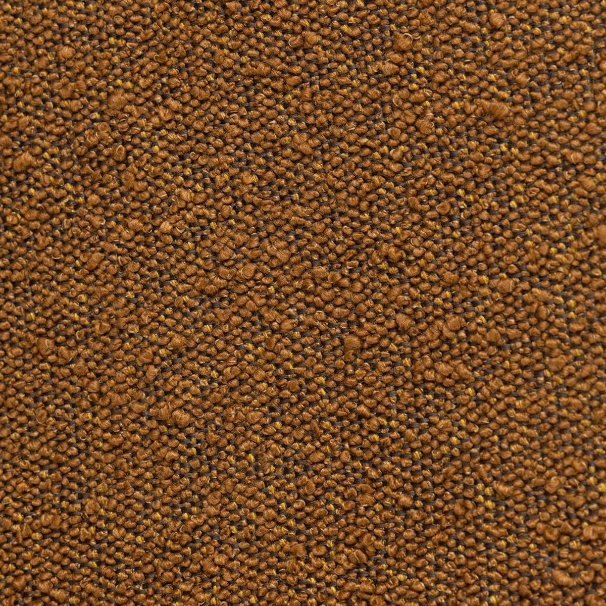 Chaise snack effet laine bouclette écru cuivre, ZAGO