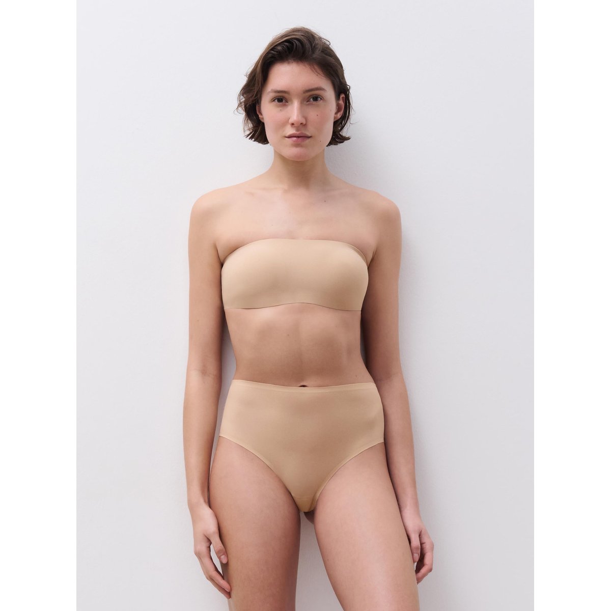Bandeau sans armature coques SOFTSTRETCH nude, CHANTELLE