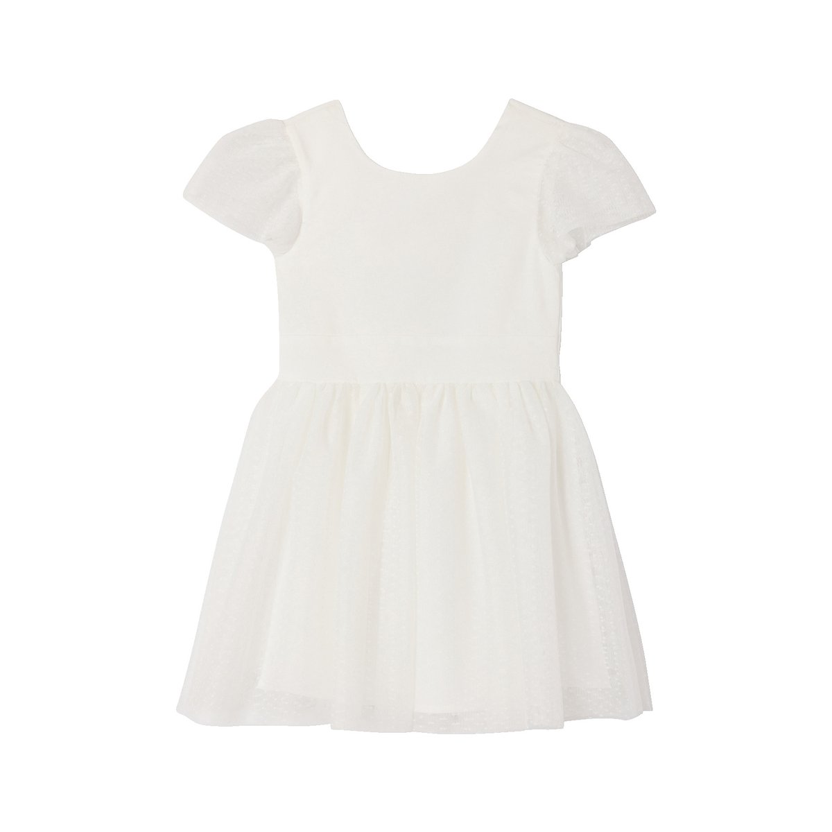 Robe de cérémonie blanc, VERTBAUDET