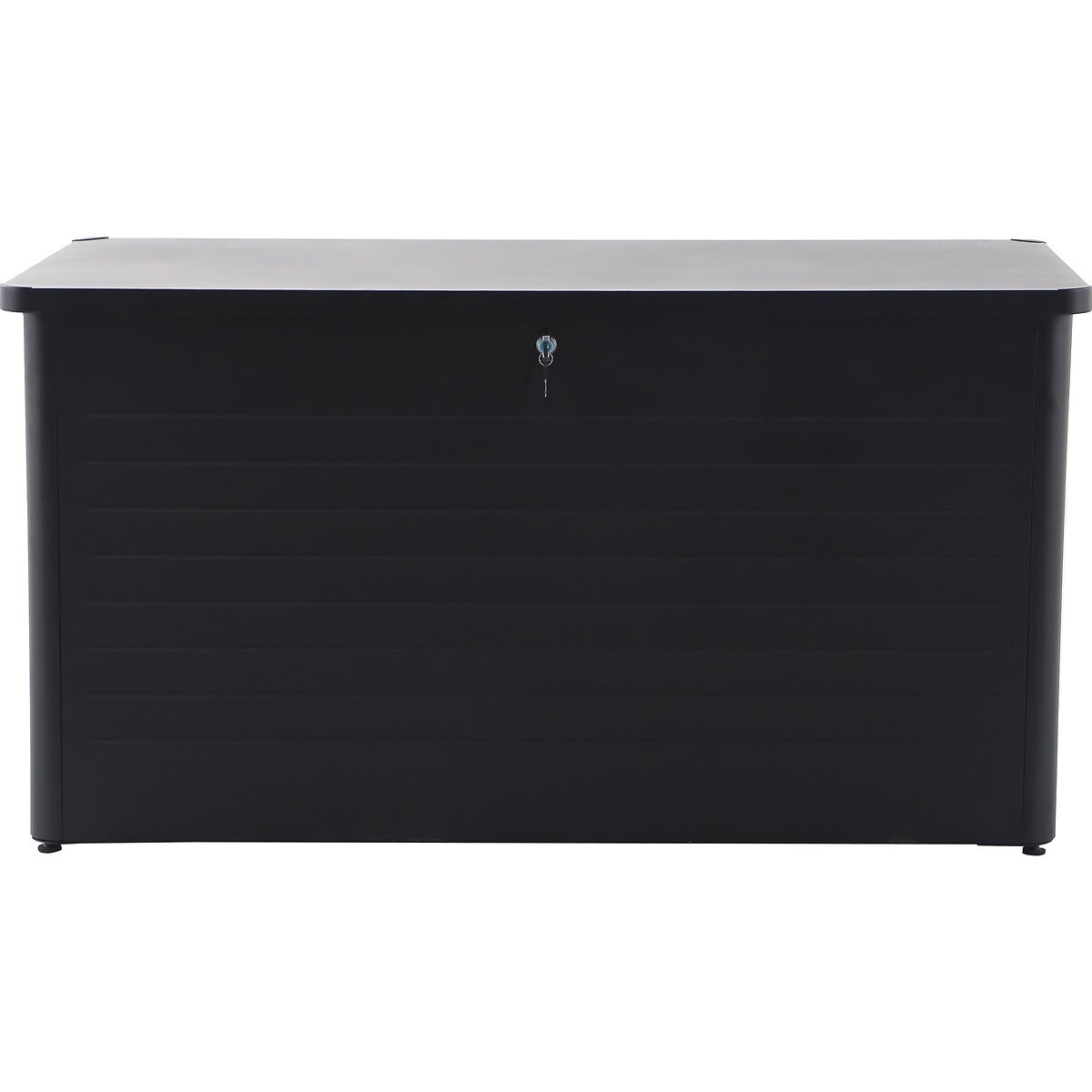 Rhode Island Large Steel Cushion Box black, SO'HOME