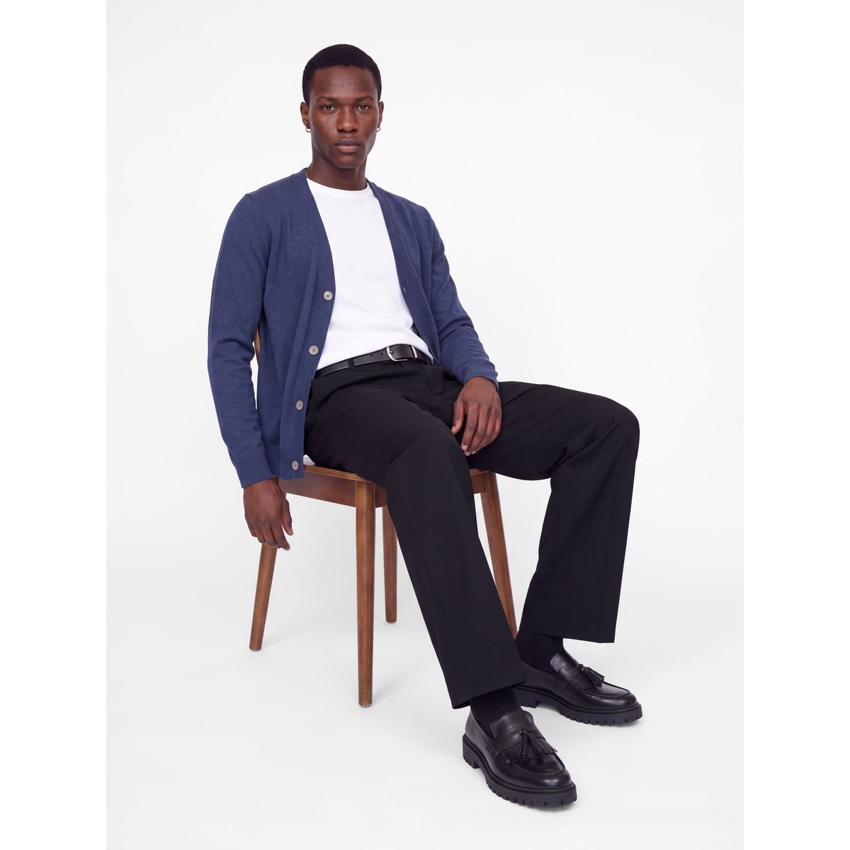 Pantalon À Jambe Large black 1, JACK & JONES