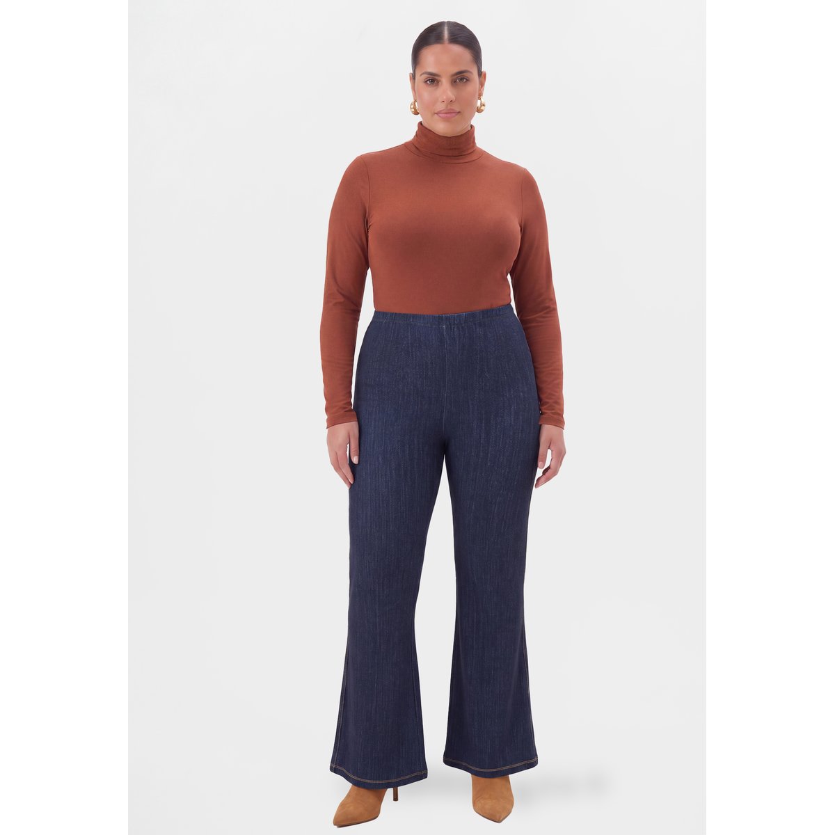 Pantalon Flare Fit indigo, YOEK