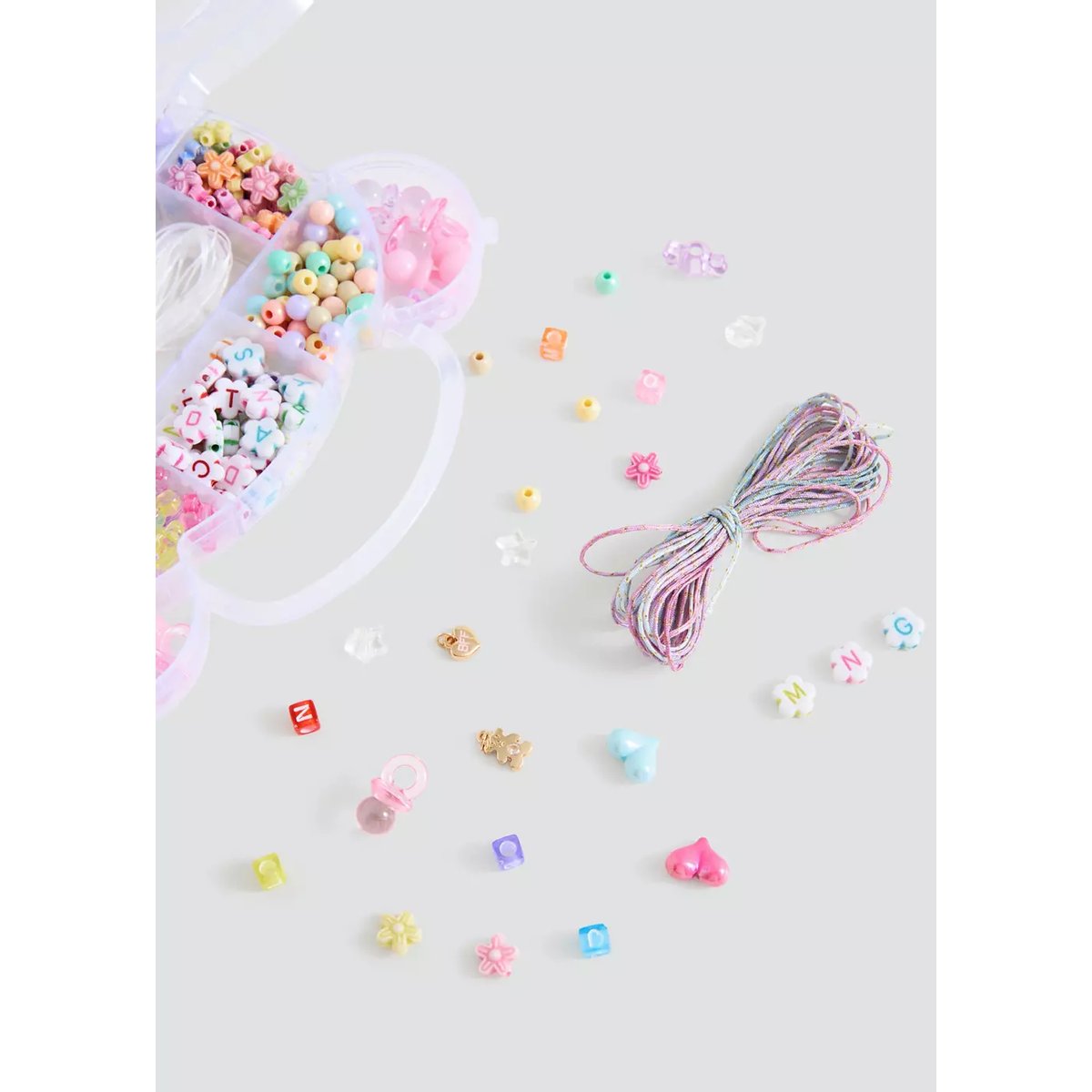 Kit de fabrication de colliers rose, MANGO KIDS