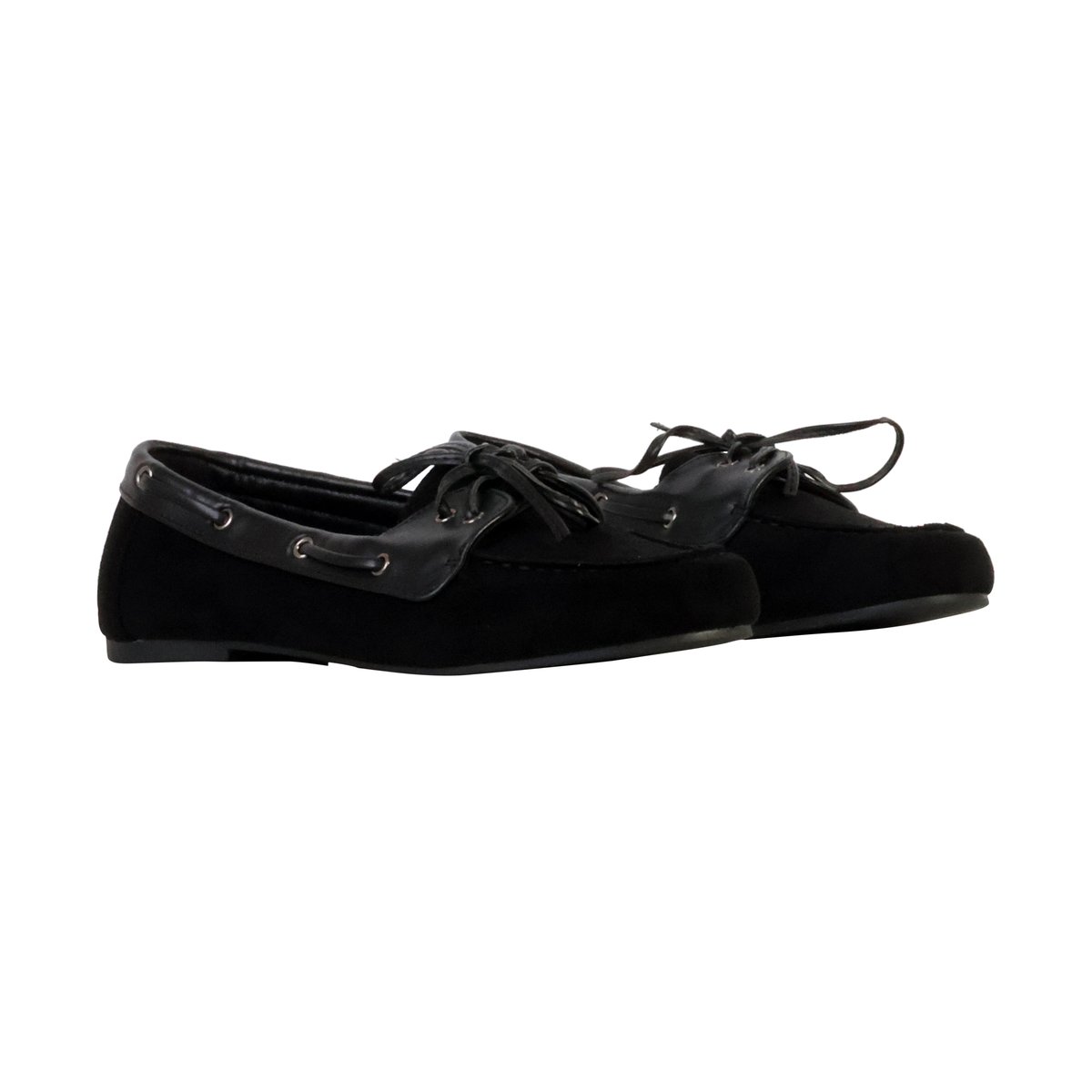 Mocassins à Lacets noir, ENZA NUCCI