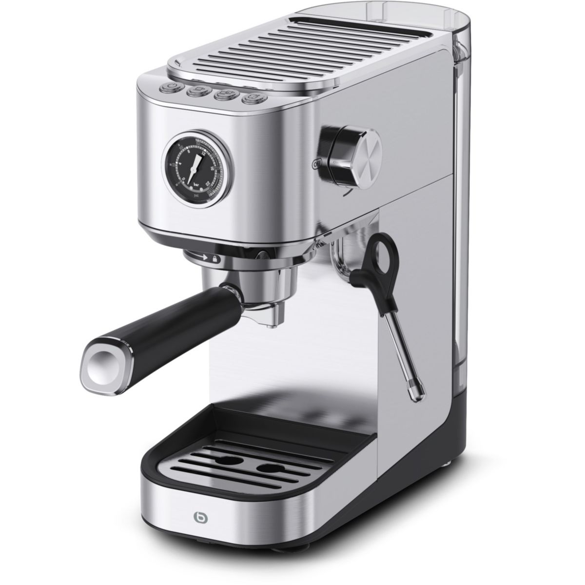 Machine à expresso EXP3 19 bars de pression et buse vapeur cappuccino couleur unique, ESSENTIEL B