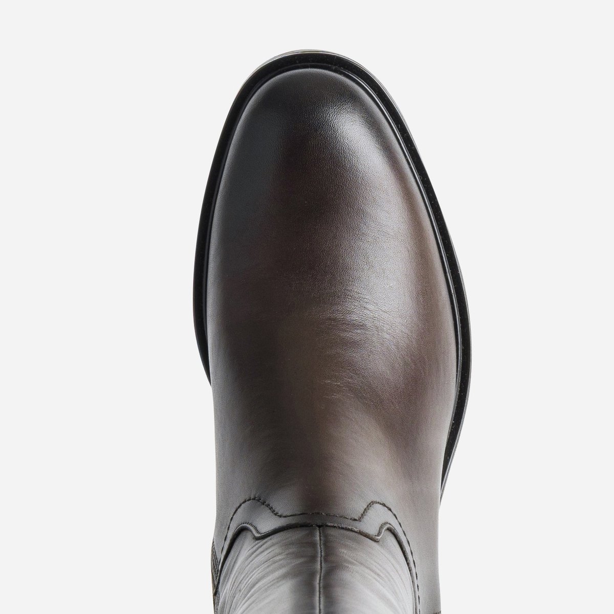 Botte À Talon en cuir MADY marron, ERAM