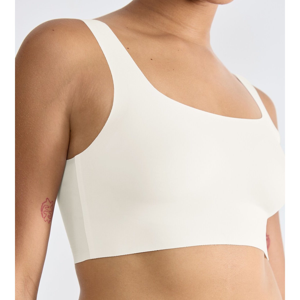 Brassiere scollatura arrotondata Zero Feel 2.0 bianco, SLOGGI