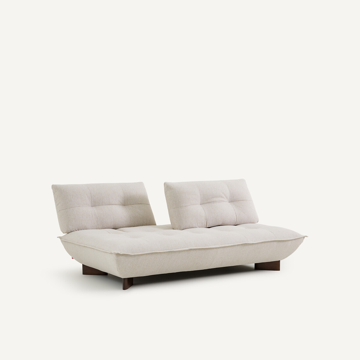 Banquette modulable en tweedé, KAORI ivoire, AM.PM