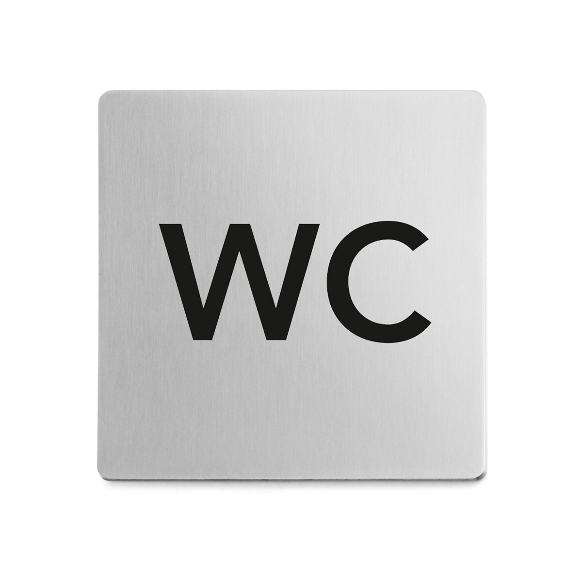 Sinal informativo "wc" Indici, ZACK inox, ZACK