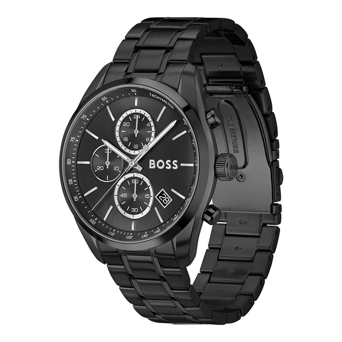Montre Analogique GRAND PRIX 44 noir noir noir, BOSS