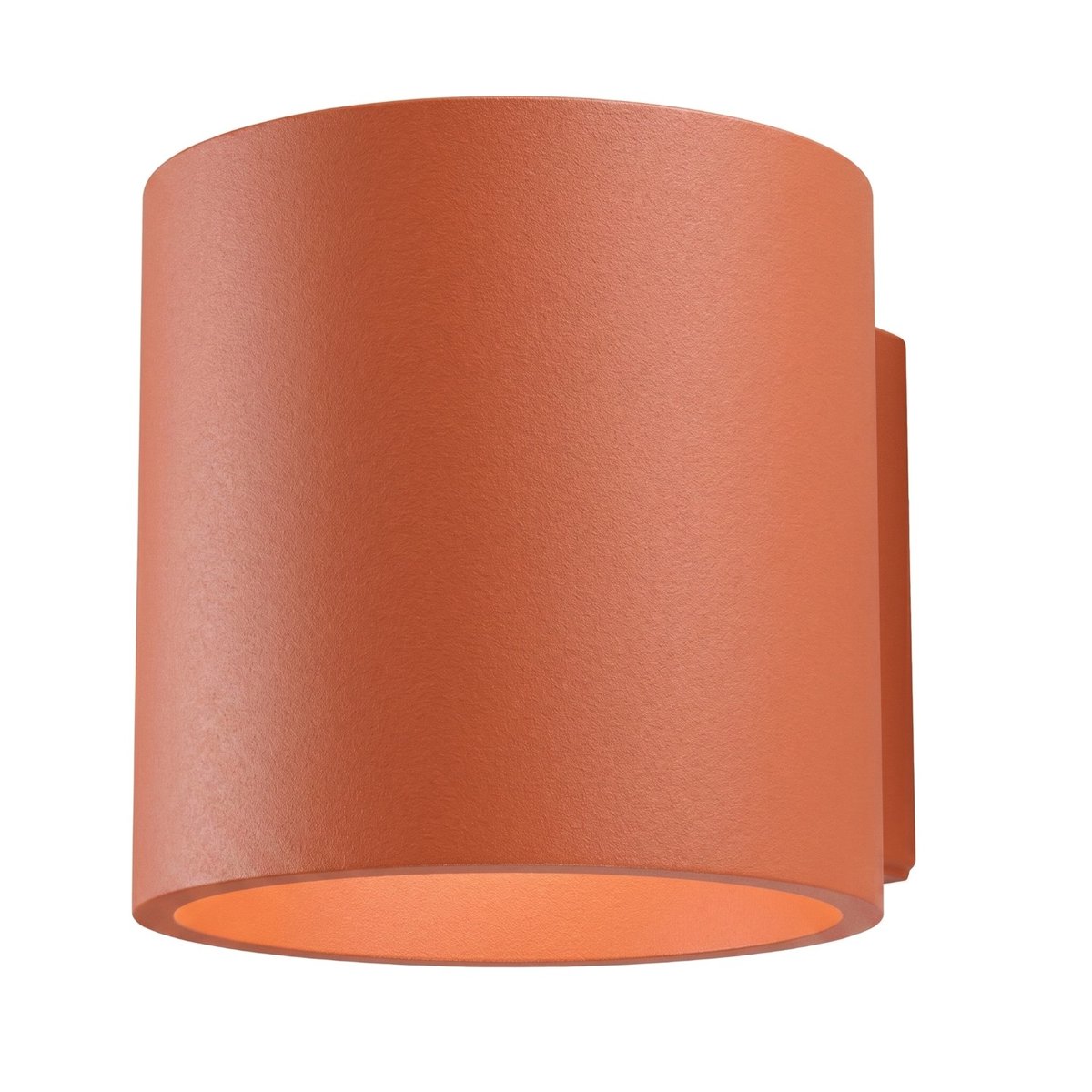 Applique murale Aluminium Ocre Rouge G9 1 Orbis ocre rouge, EDEN