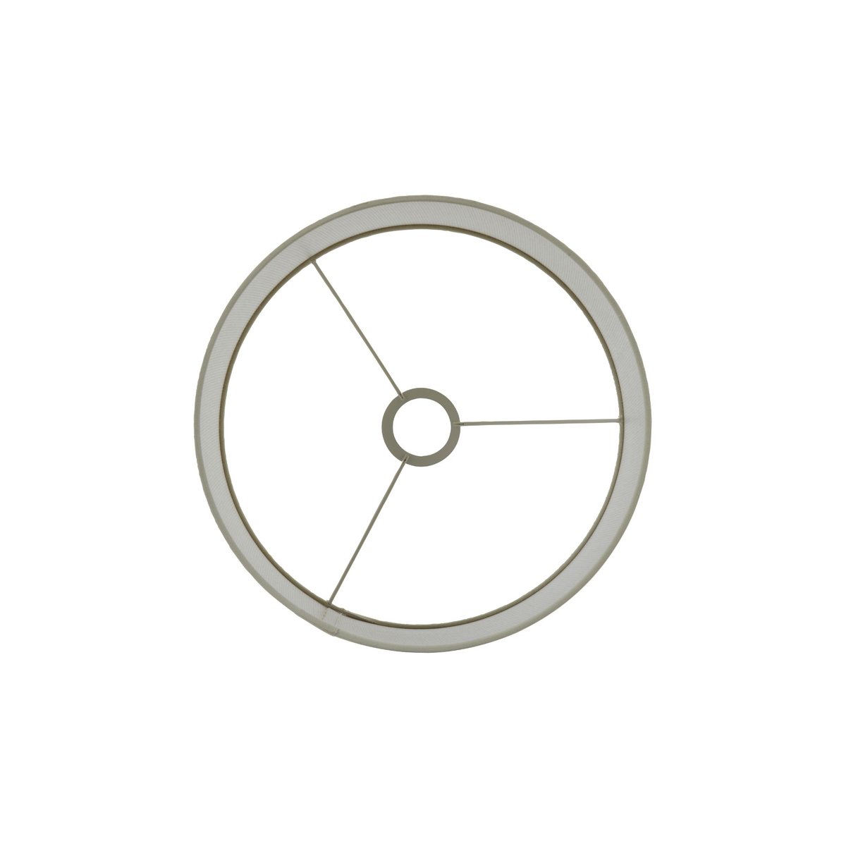 Abat-Jour Textiles BRESKA blanc nacré, LIGHT & LIVING 