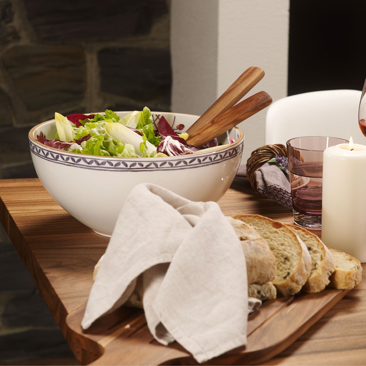 Couvert À Salade, 2Pces ARTESANO marron, VILLEROY & BOCH
