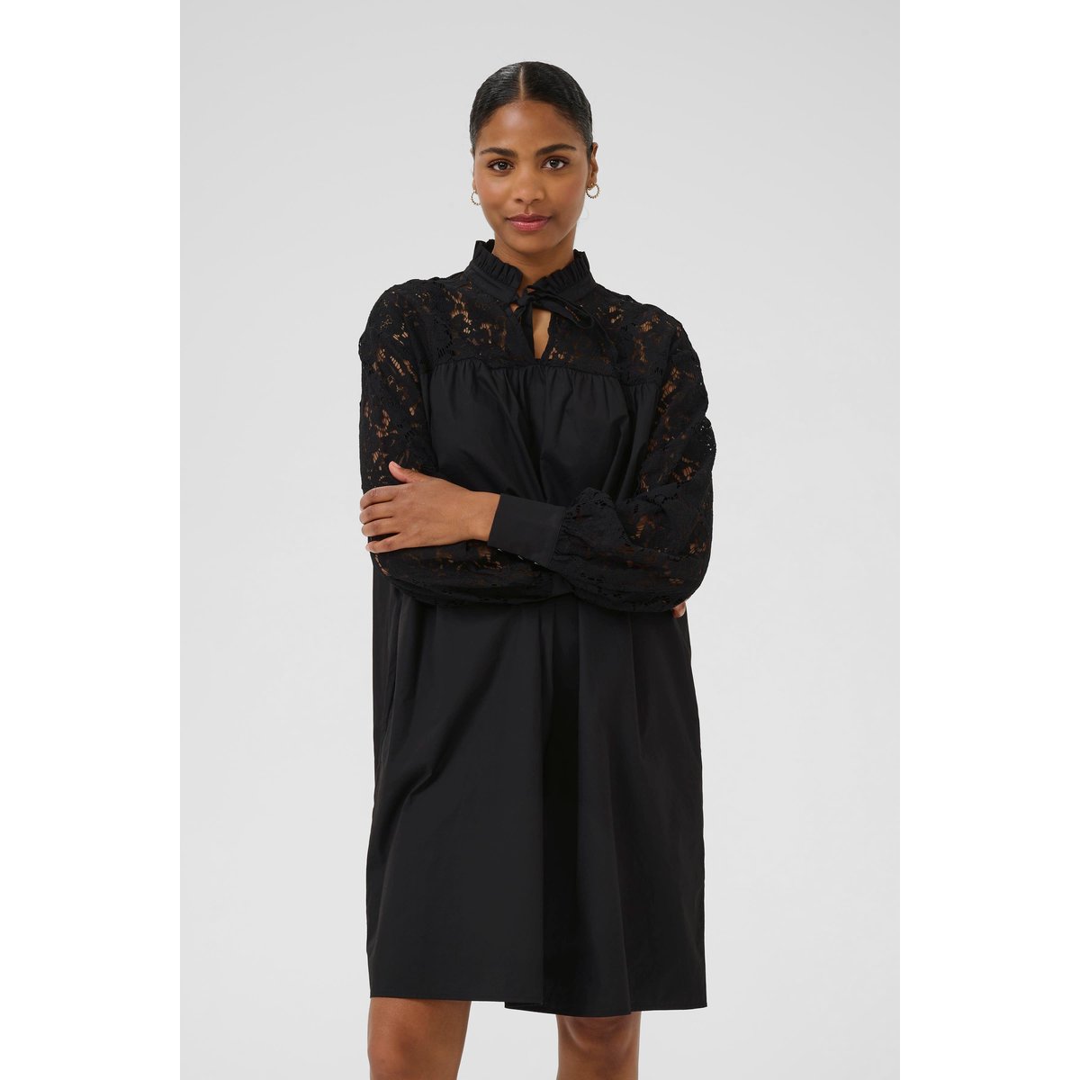 Robe noir black deep, KAFFE