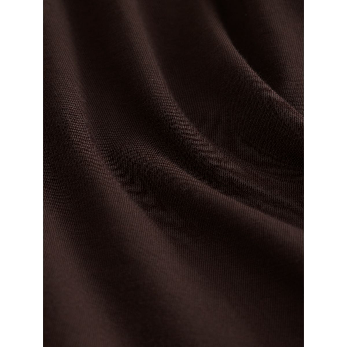 Robe mi-longue asymétrique nouée/détail doré chocolate, NEXT