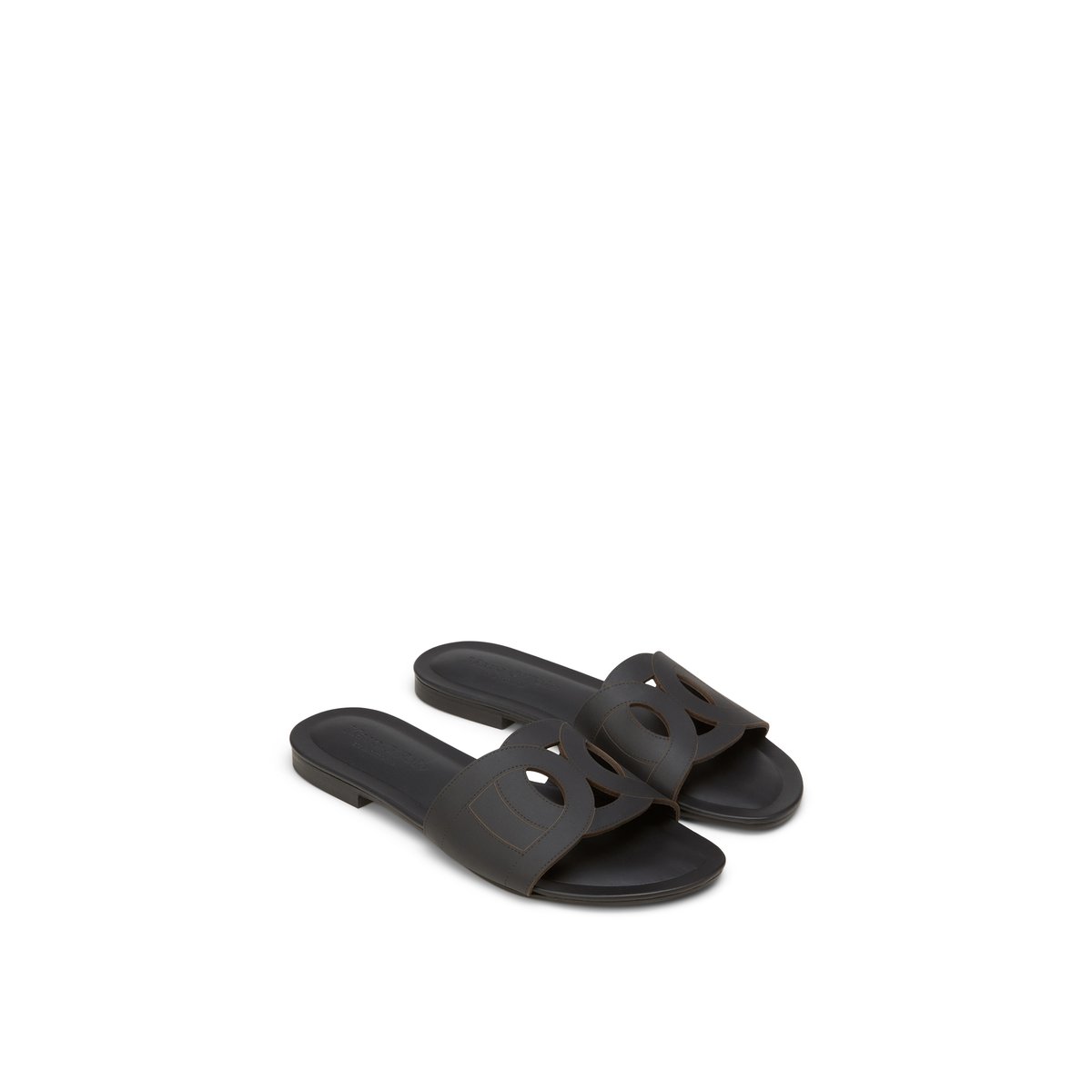 Mule en cuir de veau noble schwarz, MARC O'POLO