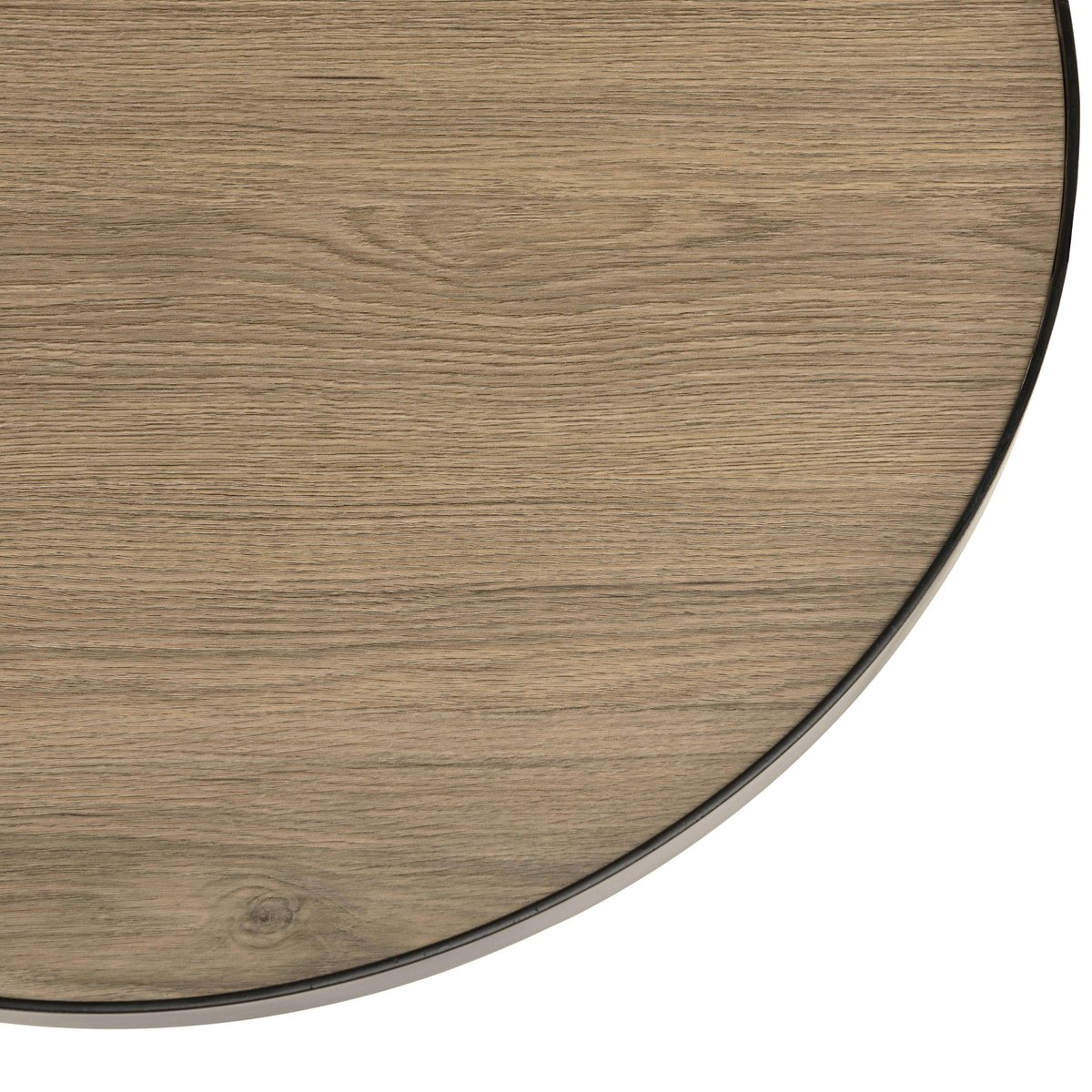 Table de salon ronde pieds design LANDAISE bois naturel, PIER IMPORT