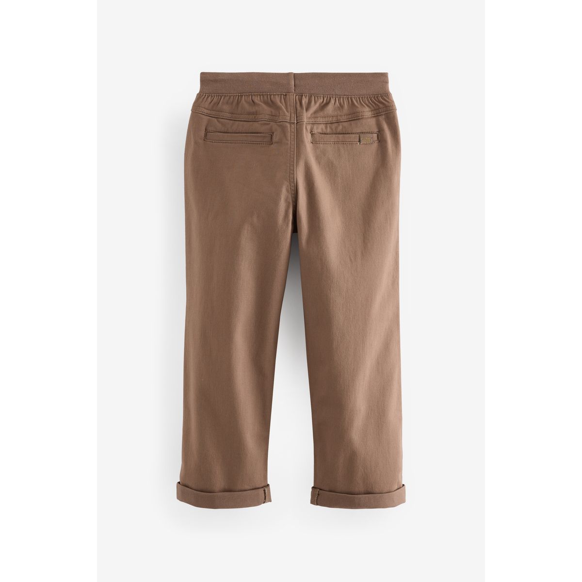 Pantalon à la taille côteuse marron fauve, NEXT