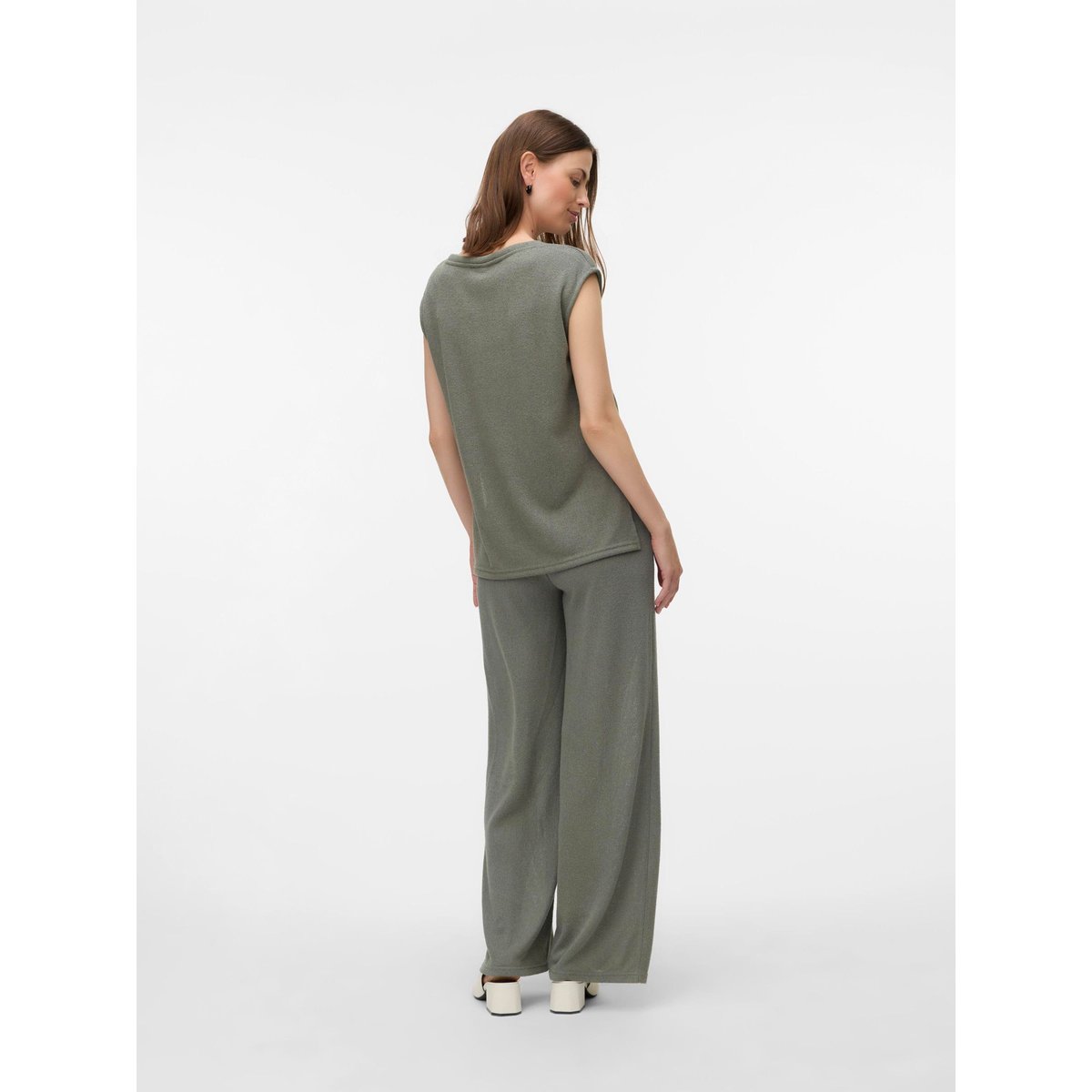 Pantalon agave green, MAMA LICIOUS