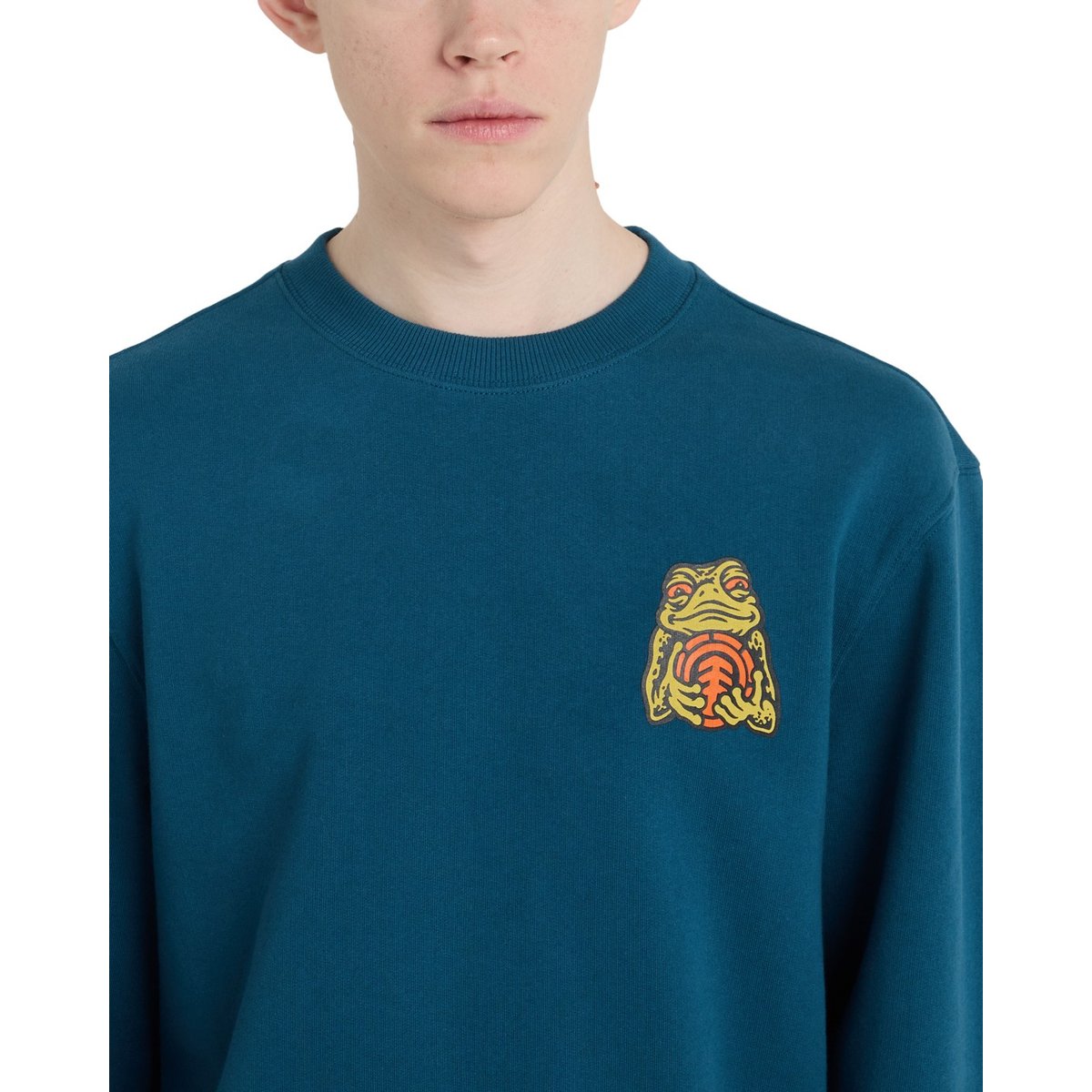 Sweat TIMBER THE FROG bleu mallard blue, ELEMENT