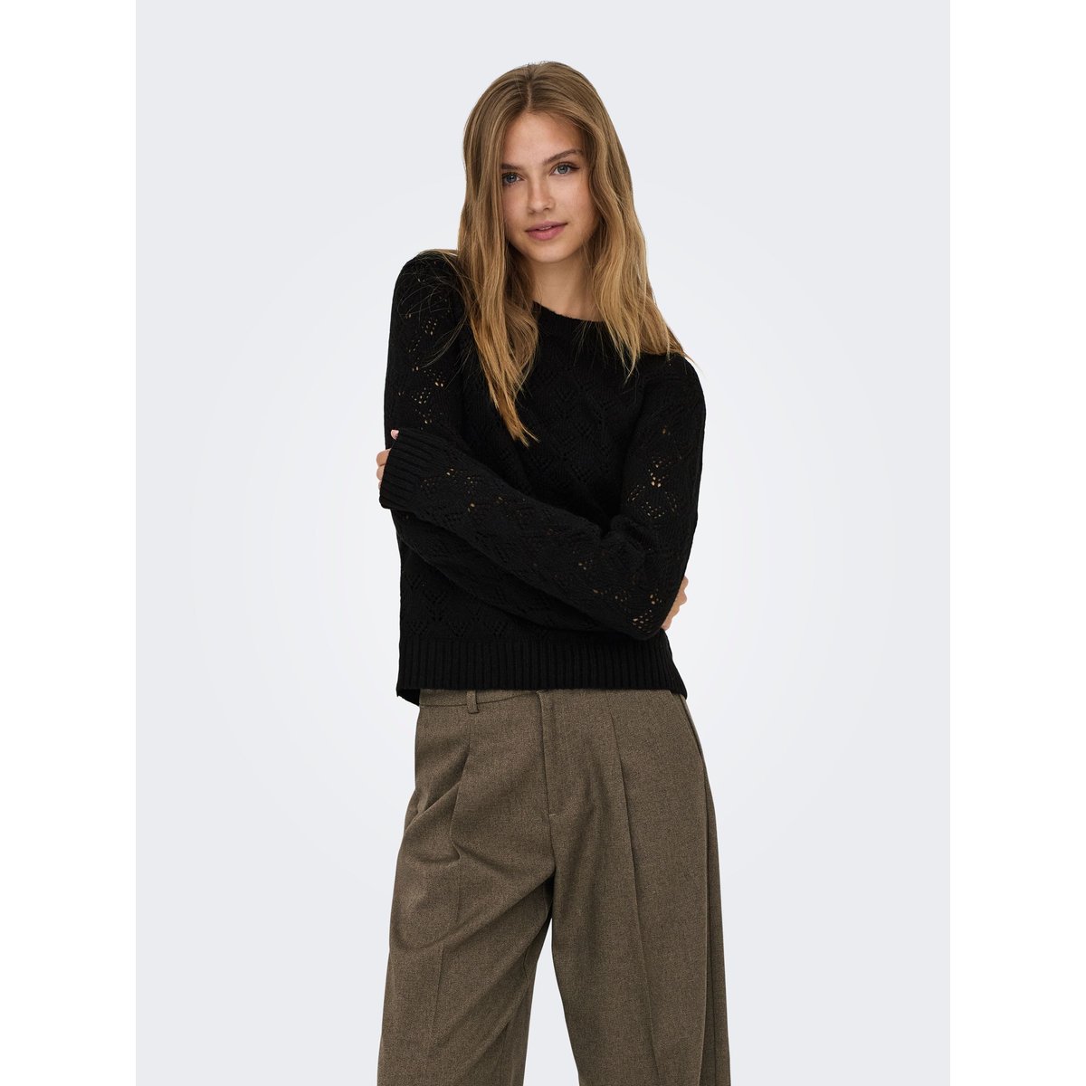 Pull En Maille black 1, JDY