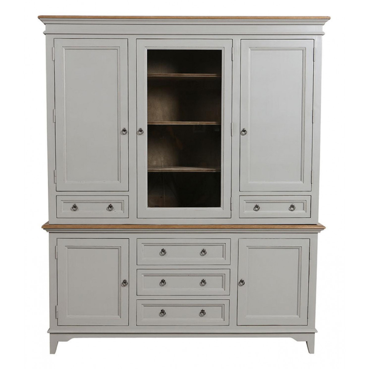 Buffet 5 portes 5 tiroirs - ESQUISSE beige, INTERIOR'S