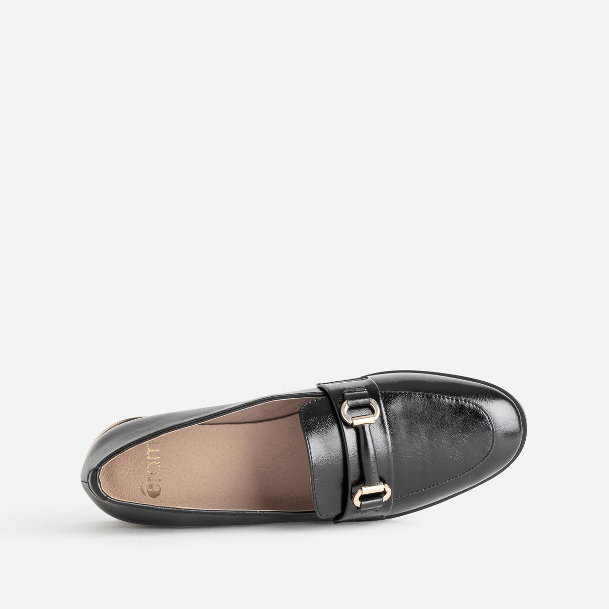 Mocassin GISELE noir, ERAM