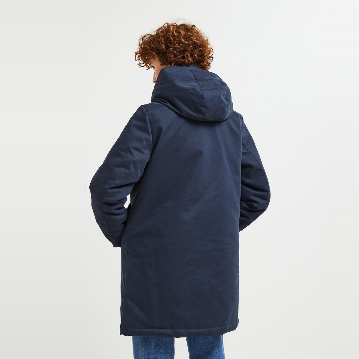 Parka à capuche avec imitation fourrure marine, MONOPRIX