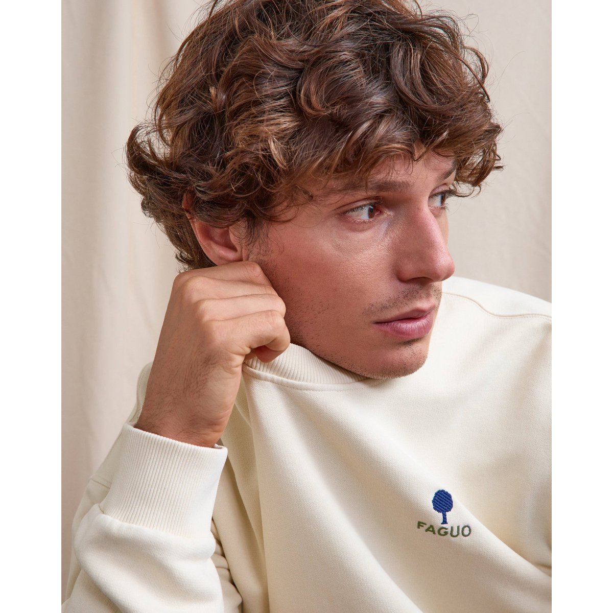 Sweat FANGO écru, FAGUO