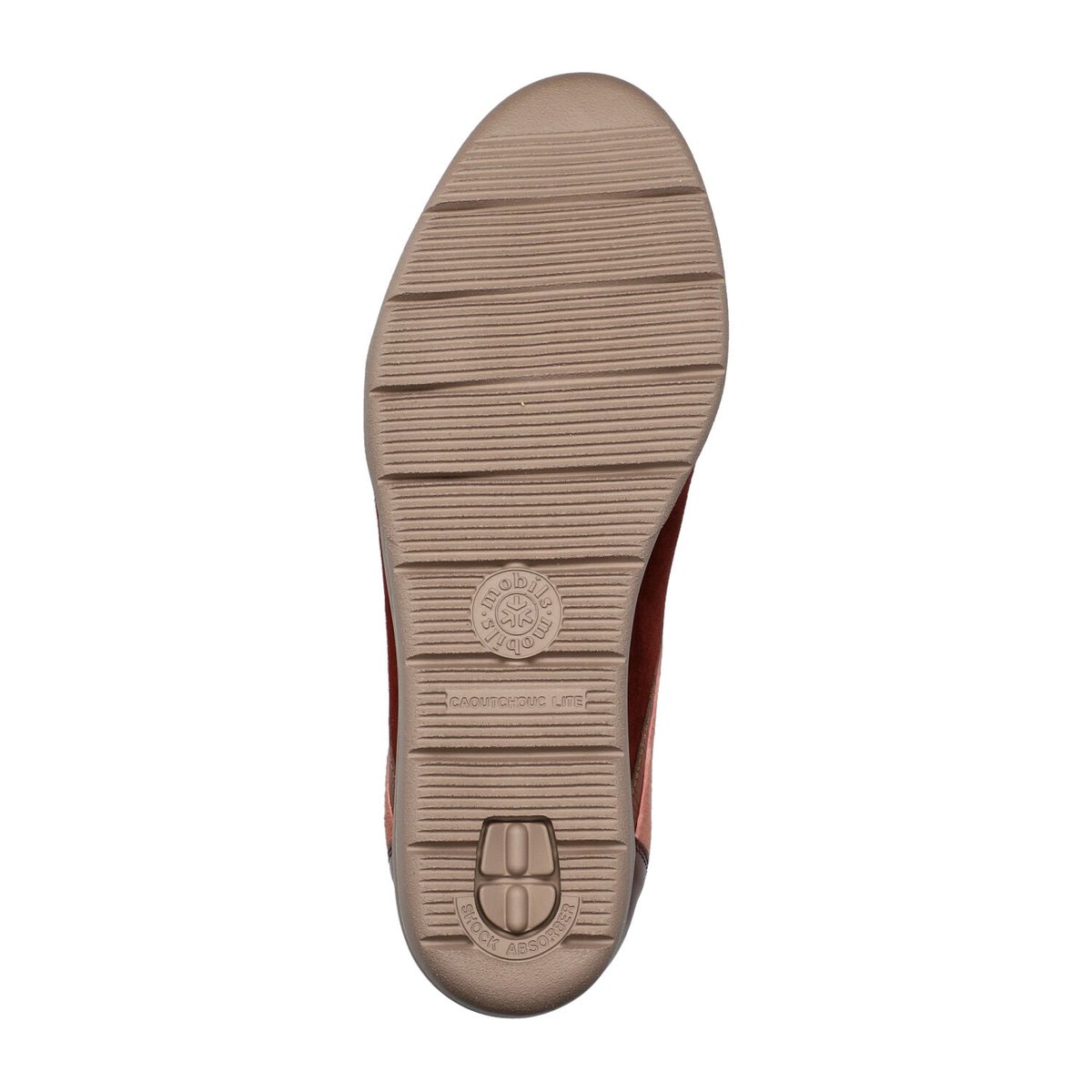 Baskets en cuir CHLEA rouge foncé 5148, MEPHISTO