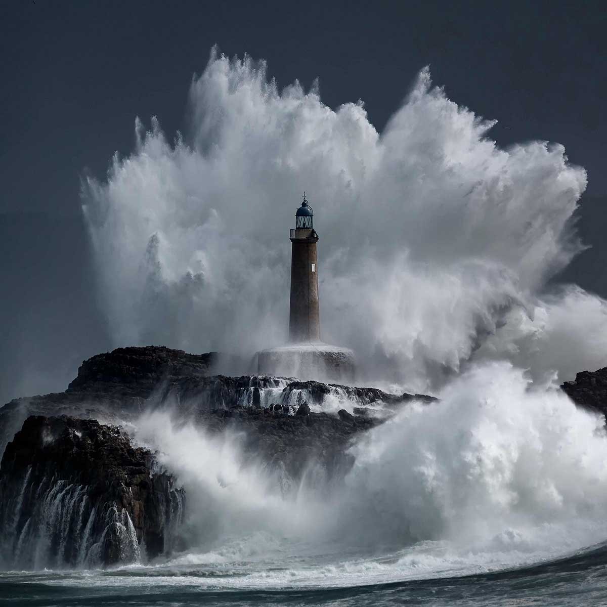 Tableau Phare fantôme tableau alu dibond, HEXOA