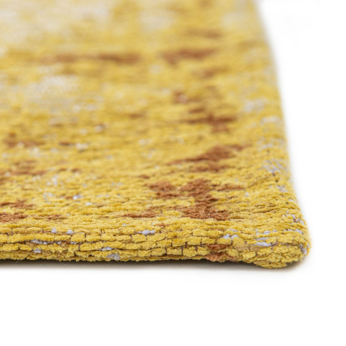 Tapis intérieur/extérieur tissé plat SUNNY jaune, NOVATREND