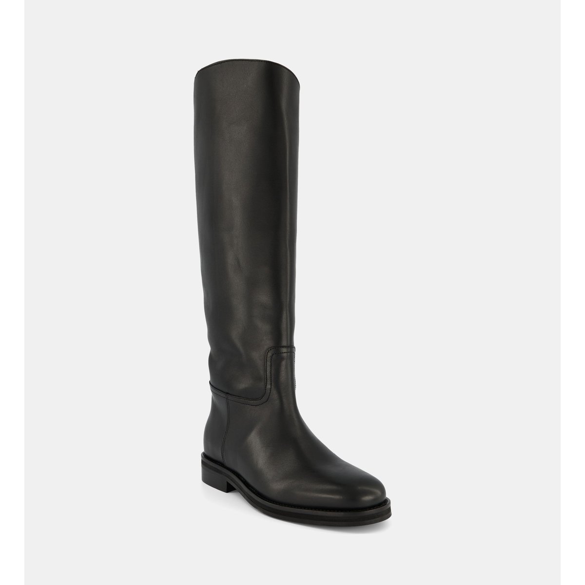 Bottes cavalières clea cuir noir, GALERIES LAFAYETTE