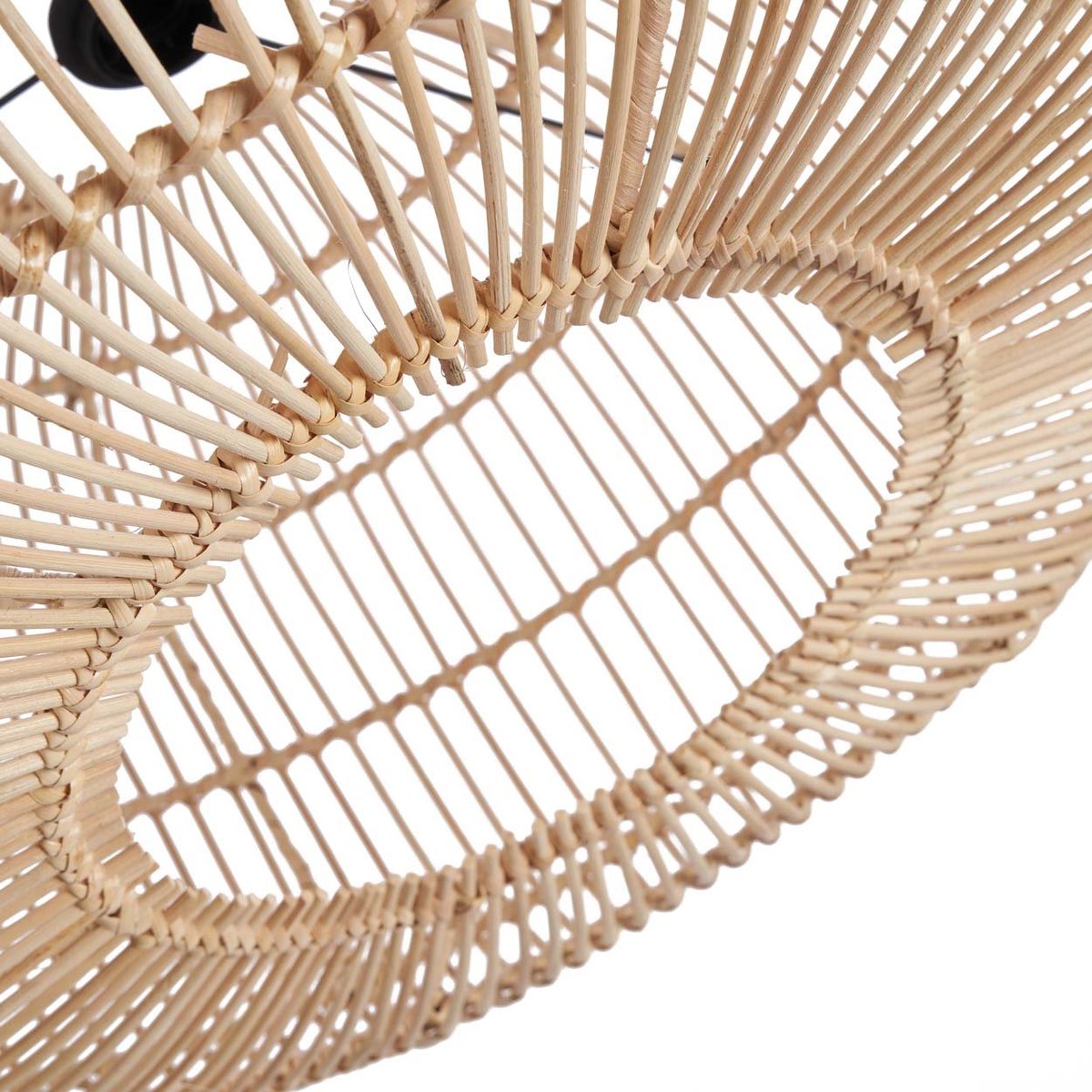 Suspension en rotin ARUN beige, BAZAR BIZAR