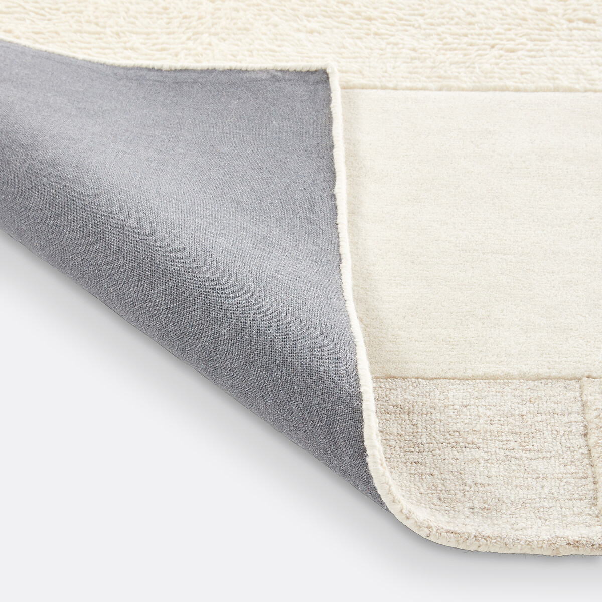Tapis en laine, Ilena ecru, LA REDOUTE INTERIEURS