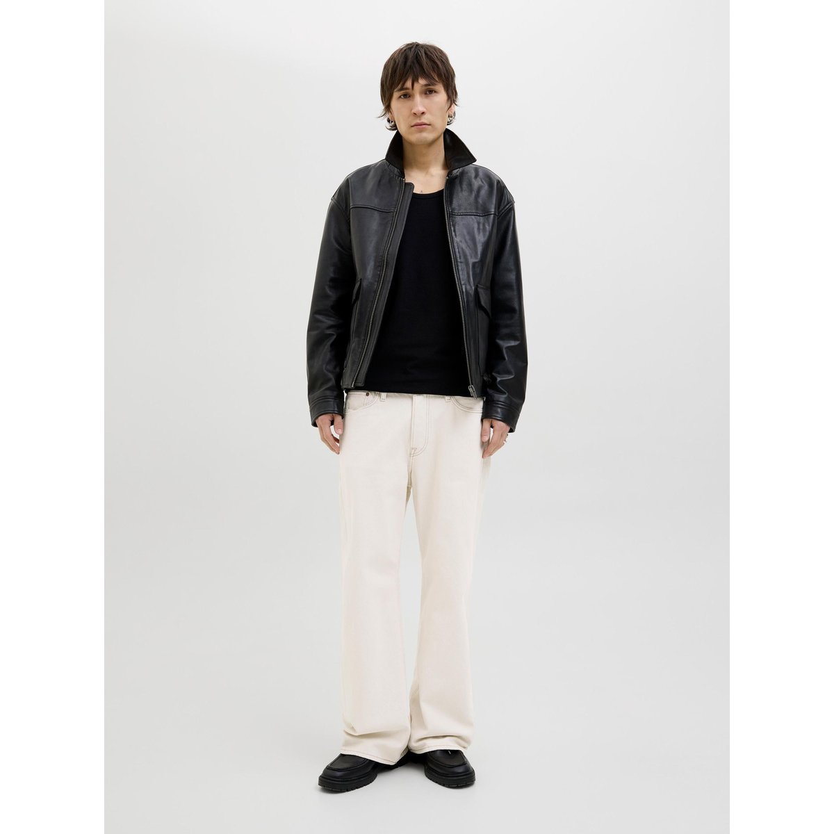 Jean Coupe Évasée ecru, JACK & JONES