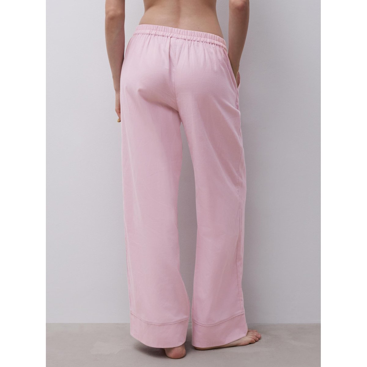 Pantalon GABRIEL rayures rose poudré, CHANTELLE