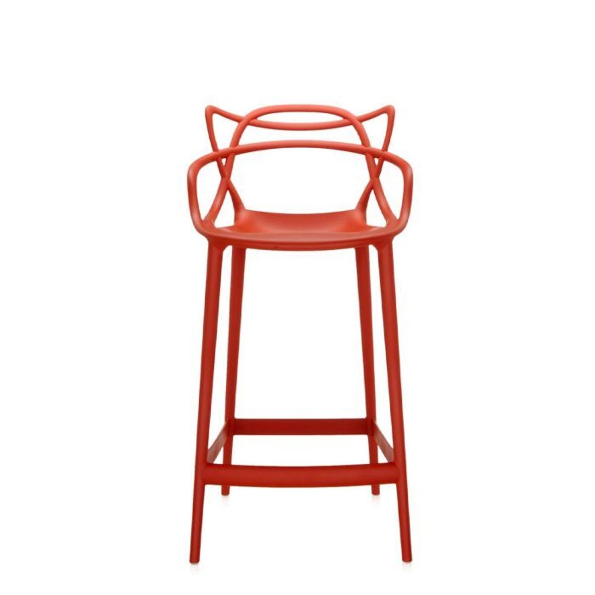 Tabouret MASTERS orange rouille, KARTELL