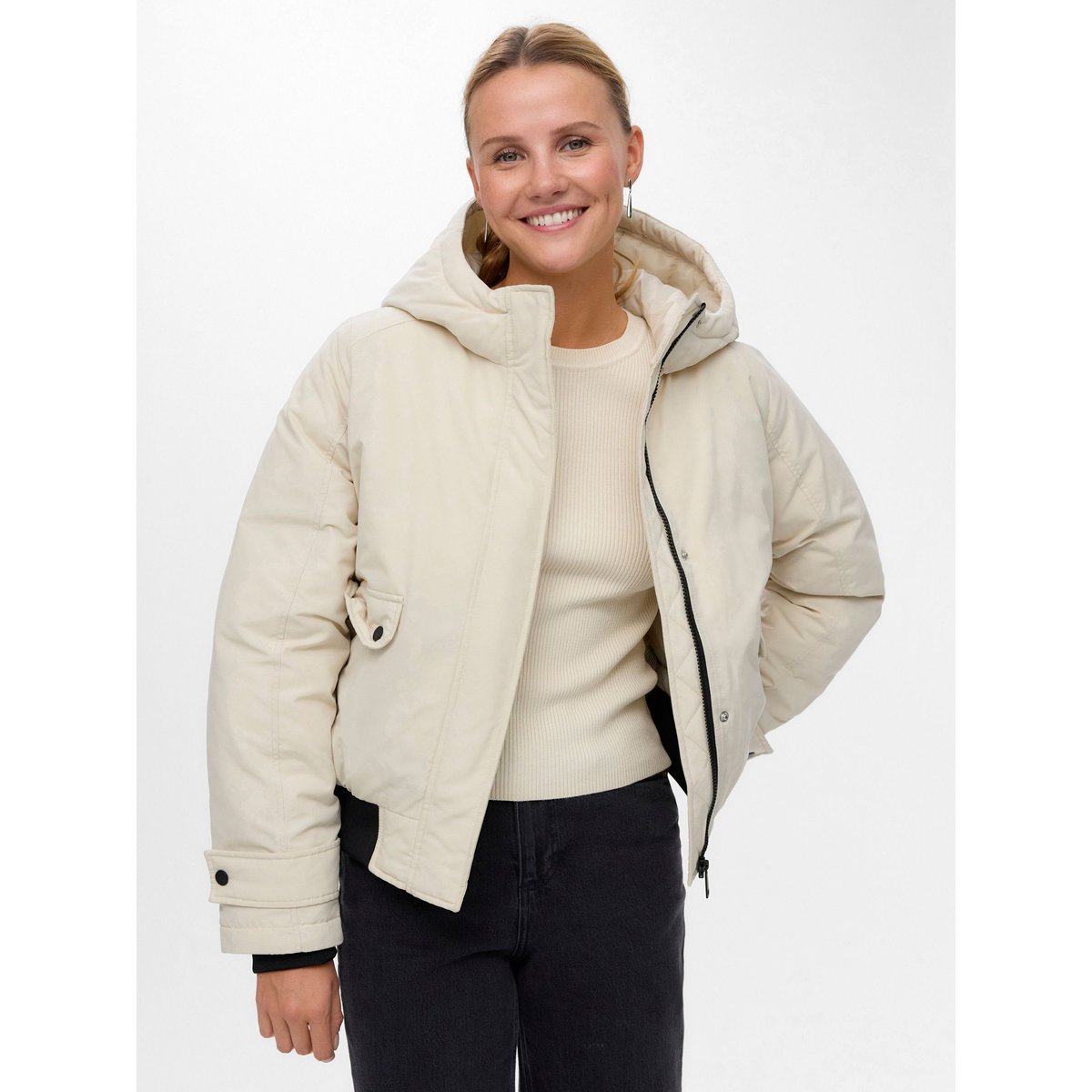 Doudoune oatmeal, VERO MODA