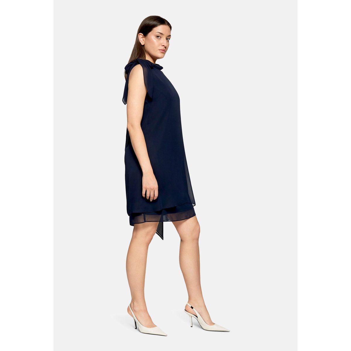 Robe de cocktail sans manches night sky, VERA MONT