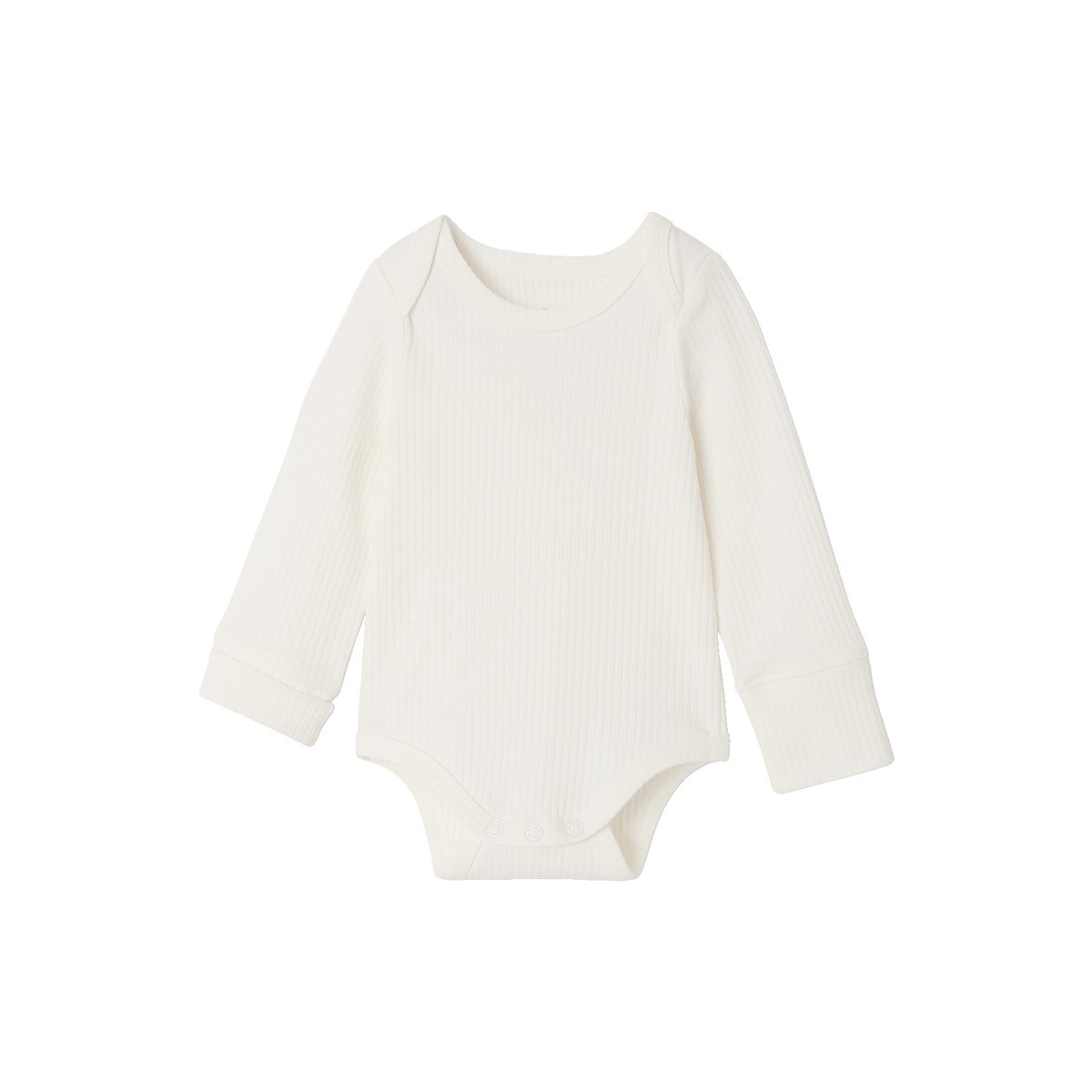 Lot de 3 bodies manches longues caramel, VERTBAUDET