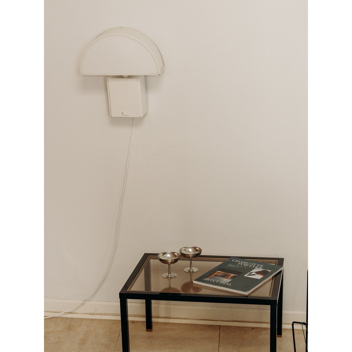 Suspension Olympe Guzzini Sonia N°140 - Bon état blanc, DEBONGOUT