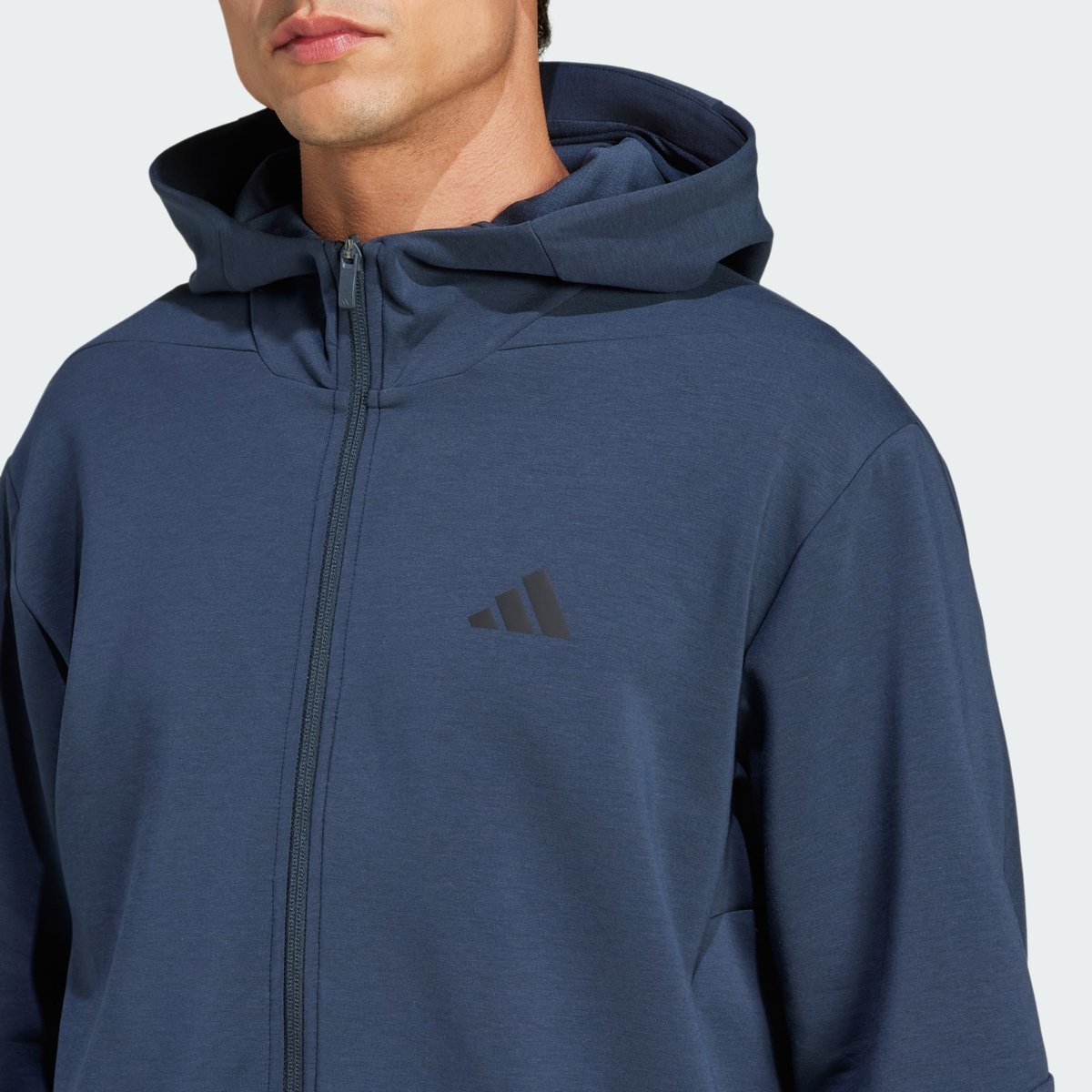 Veste de survêtement entièrement zippée conçue pour l'entraînement aurora ink, adidas Performance