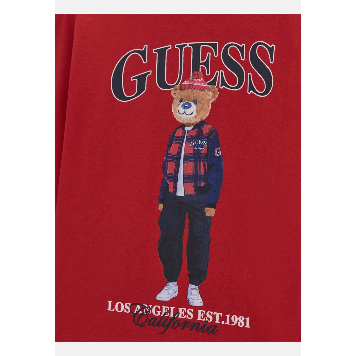 T-Shirt Imprimé rouge, GUESS KIDS