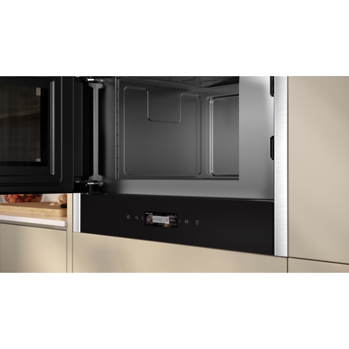 Micro ondes encastrable NL4WR21N1 N70 inox, NEFF